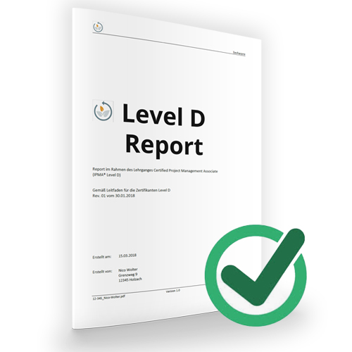 Durchsicht des Level-D-Reports
